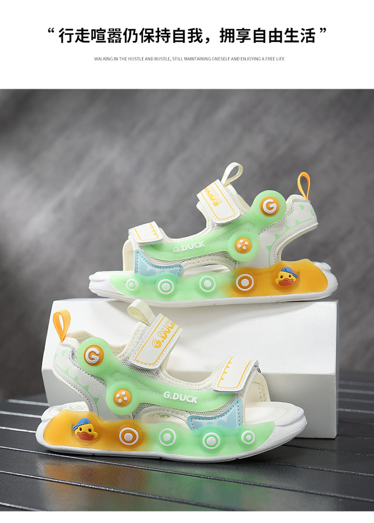 Cute Sandals with Light-Up Soles for Kids - UA451