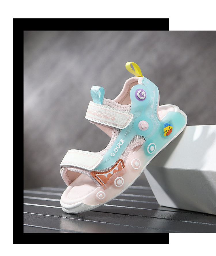 Cute Sandals with Light-Up Soles for Kids - UA451