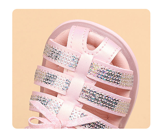 Kids Beautiful Design Fancy Sandals with Lights in Sole - AL2502