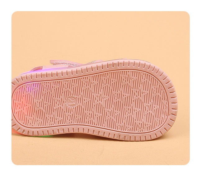 Kids Beautiful Design Fancy Sandals with Lights in Sole - AL2502