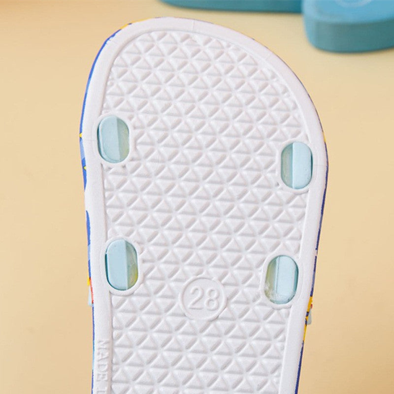 Car Theme Non Slip Summer Slipper for Kids Boys and Girls - A8