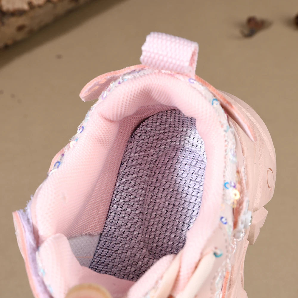 Beautiful Design Soft Sole Fancy Look Sneakers for Kids - BD5