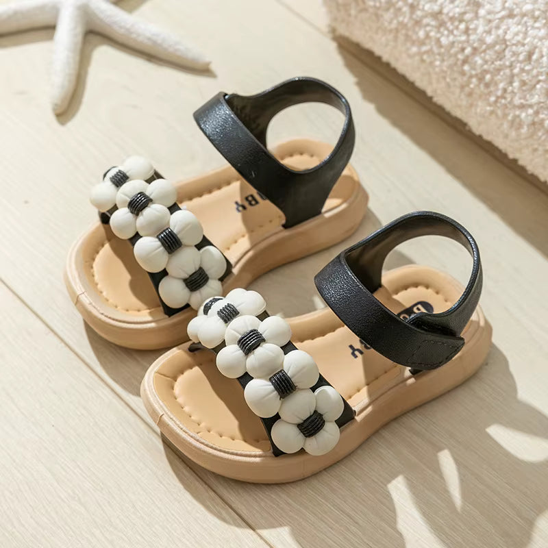 Girl's Soft Sole Sandals for Kids - W3