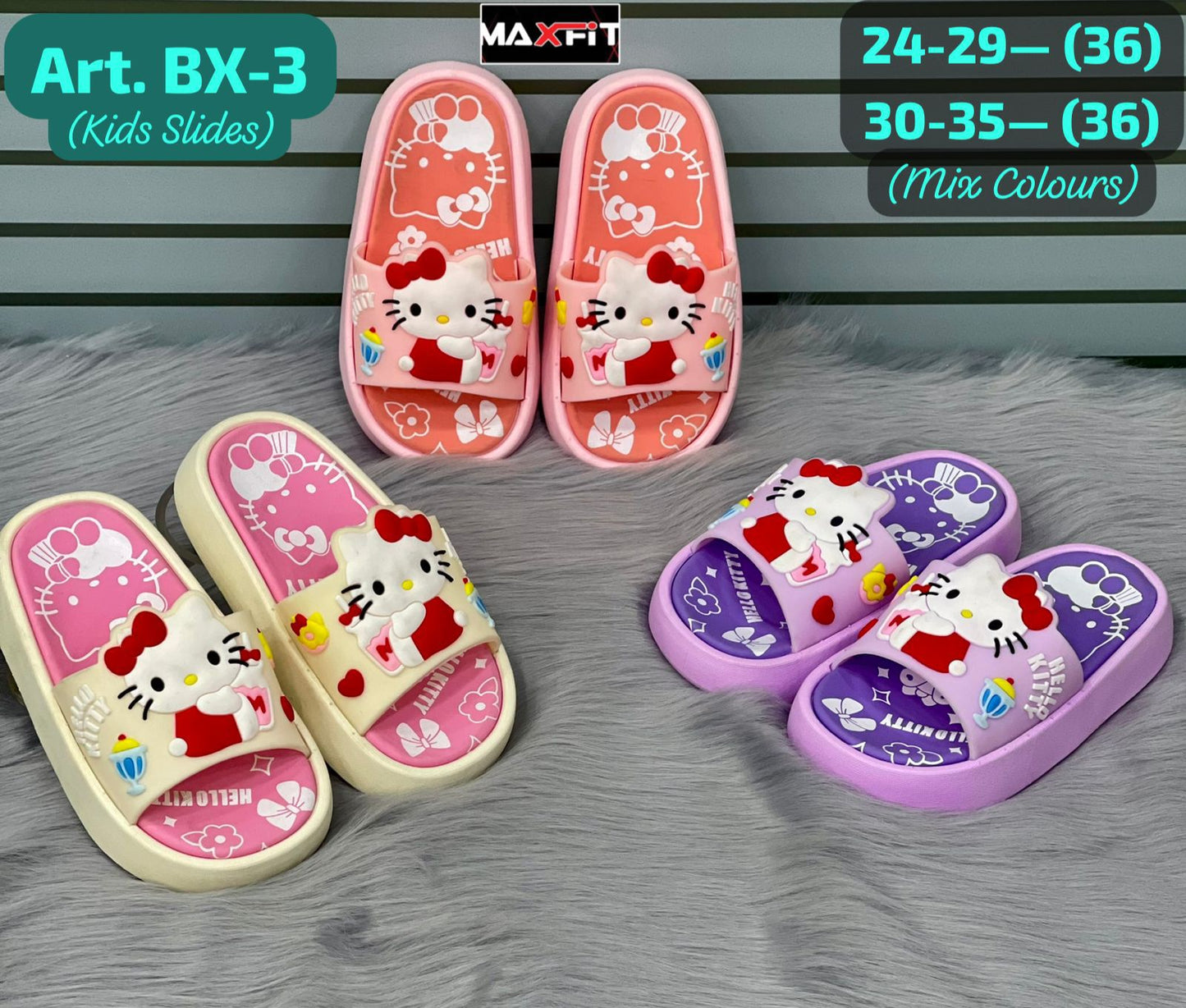 Soft Comfortable Summer Slippers for Kids - BX3