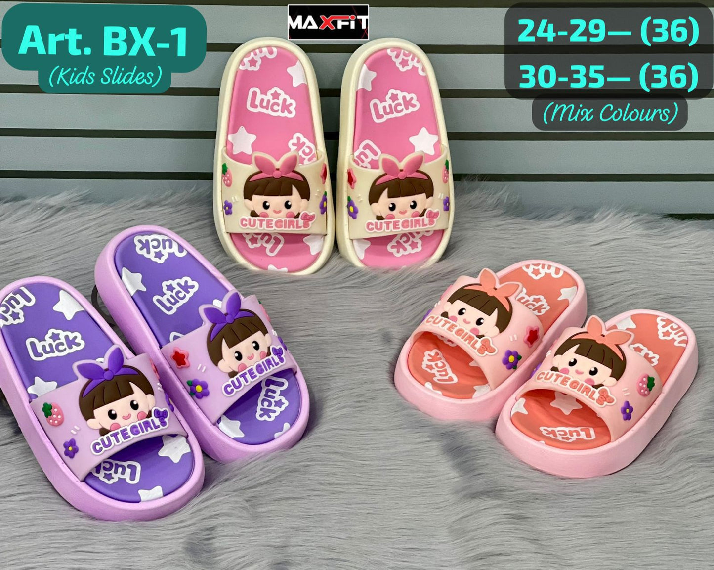 Soft Comfortable Summer Slippers for Kids - BX1