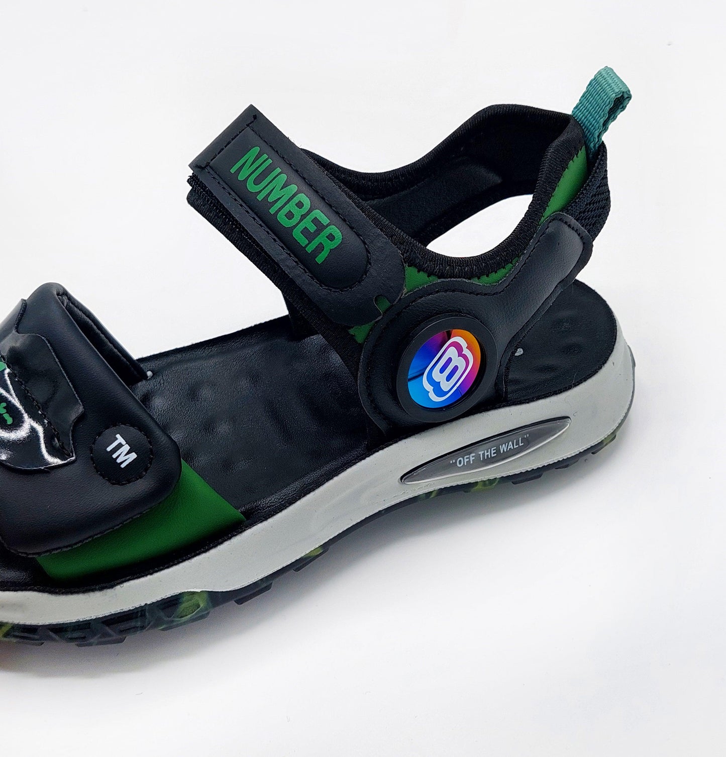 Premium Quality Trendy Look Sandals for Kids - 526D (Green)