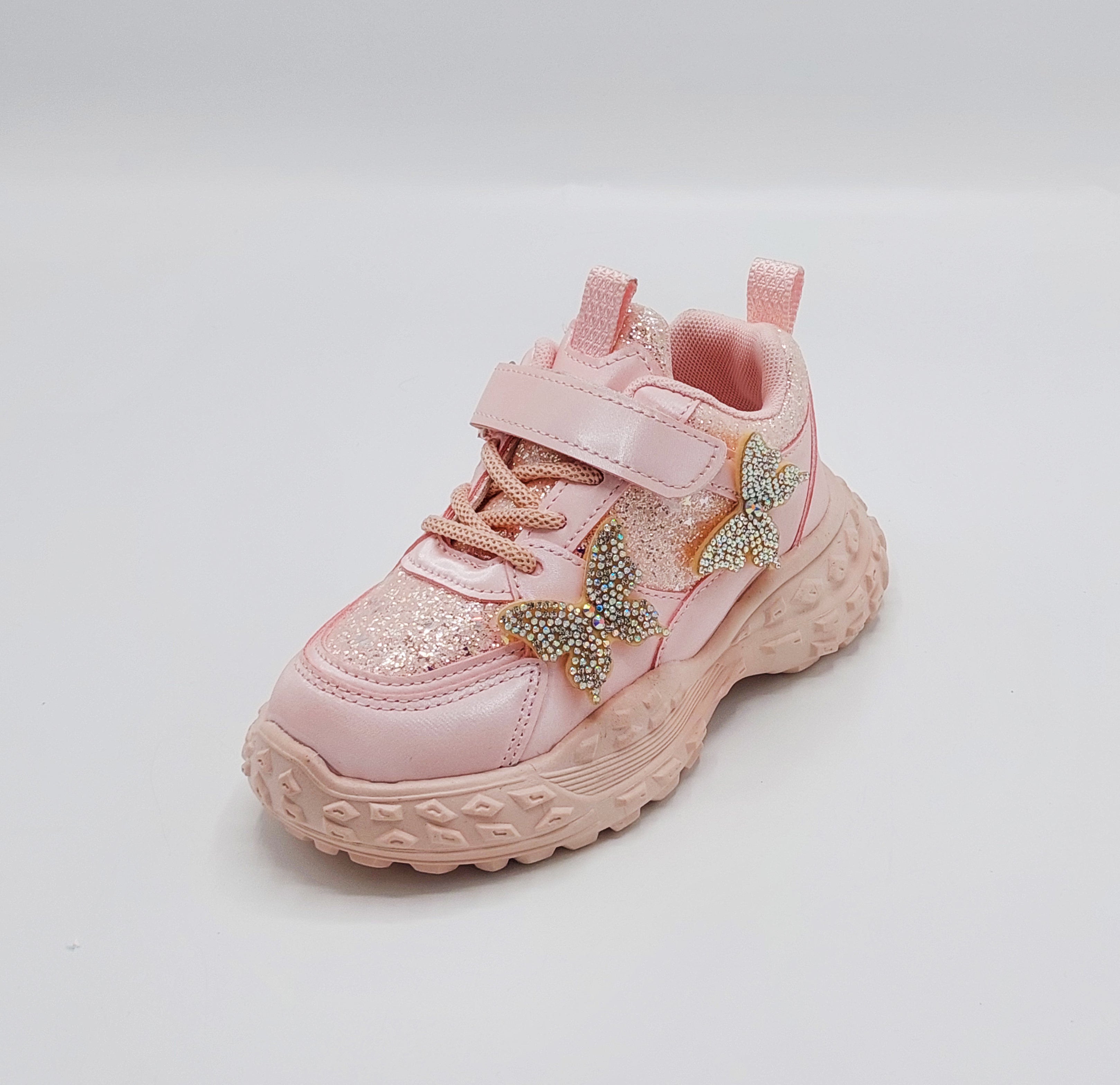 Girl's Beautiful Designs Fancy Look Sneakers for Kids - Y732