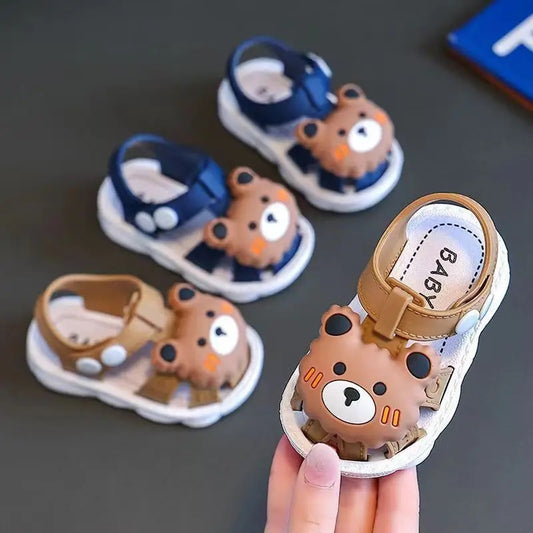 Infant's Cute Design Soft Sole Sandals - 2588-6