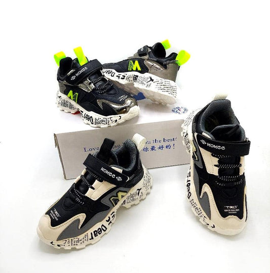Imported Quality Light-Weight Trendy Look Sneakers for Kids - 66033