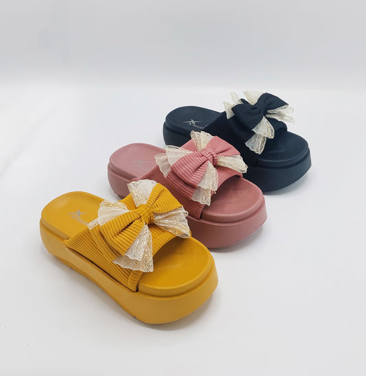 Women's Medicated Thick Sole Softy Slippers - XT486