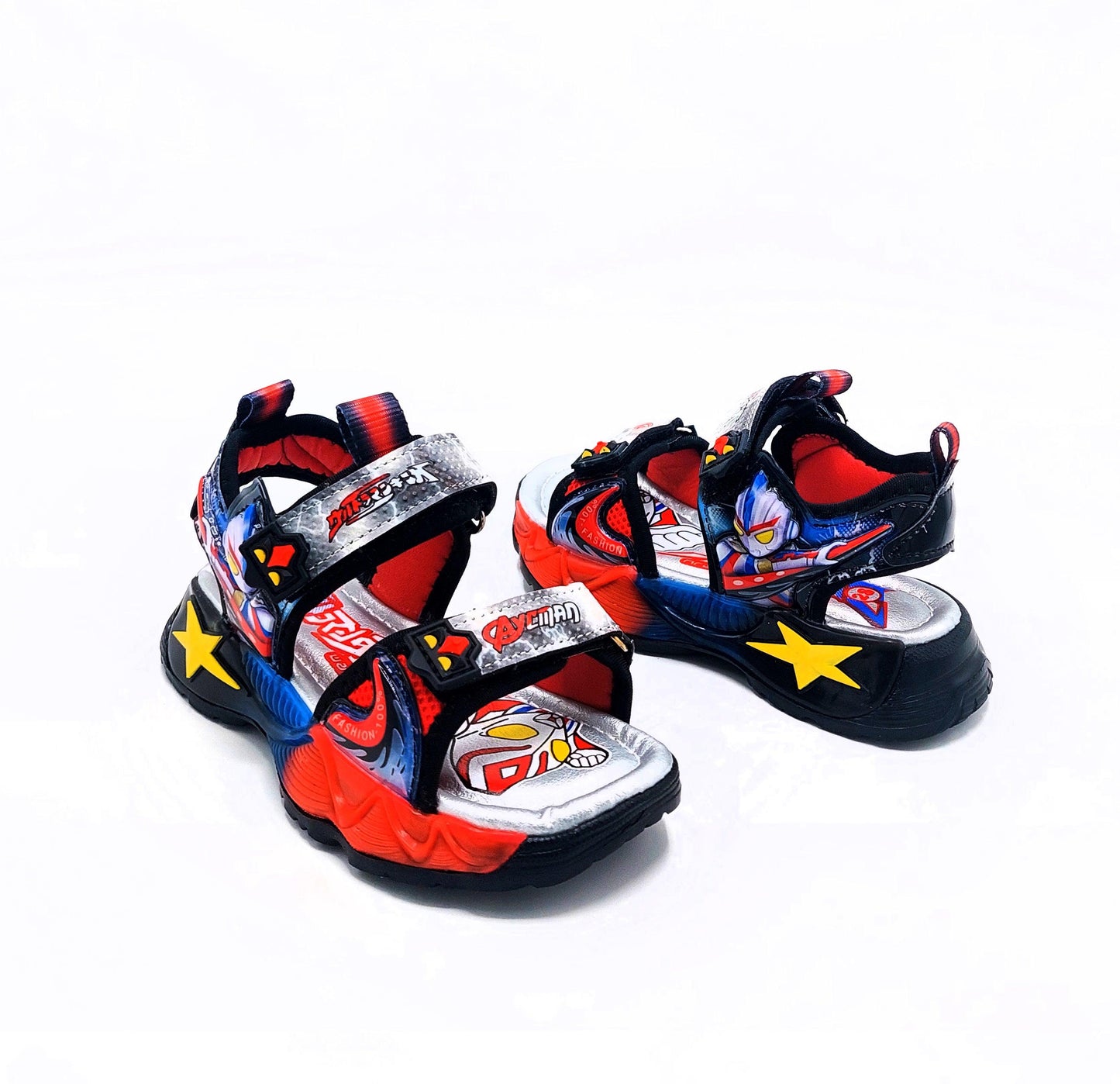Premium Quality Ultraman Theme Sandals for Kids - B8908