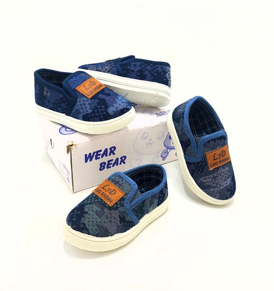 Soft Sole Denim Canvas Shoes for Kids - C61