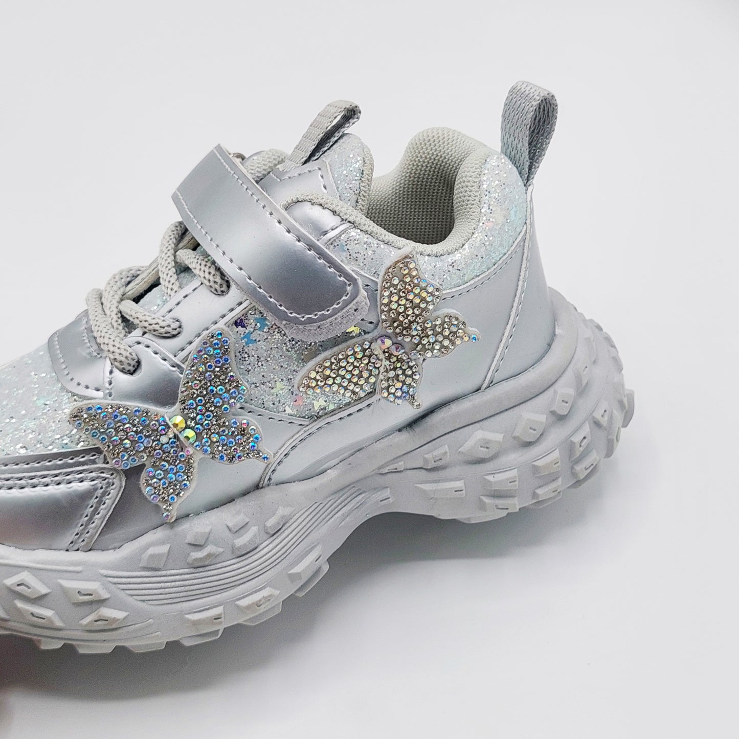 Girl's Beautiful Designs Fancy Look Sneakers for Kids - Y732