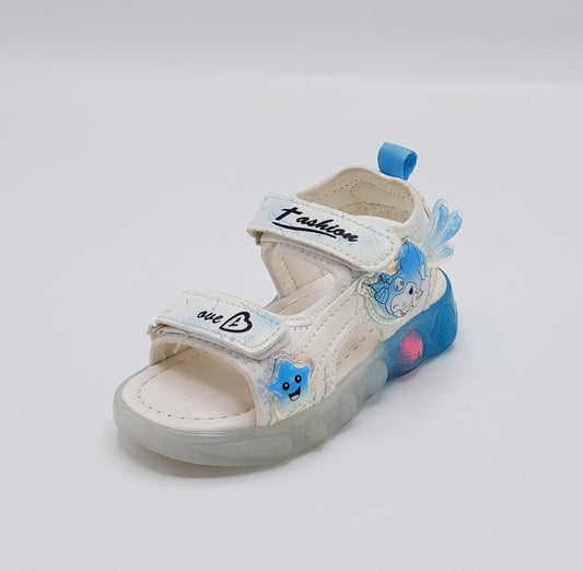 Lights in sole Cute Doll Sandals for Girls Kids - ABB102