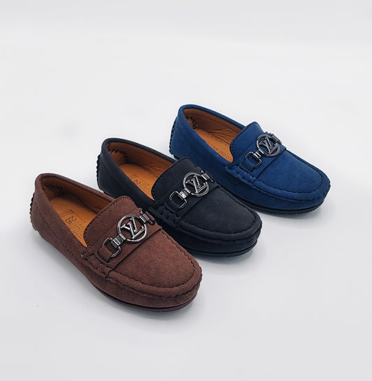 Premium Quality Velvet Loafers for Kids - AL32