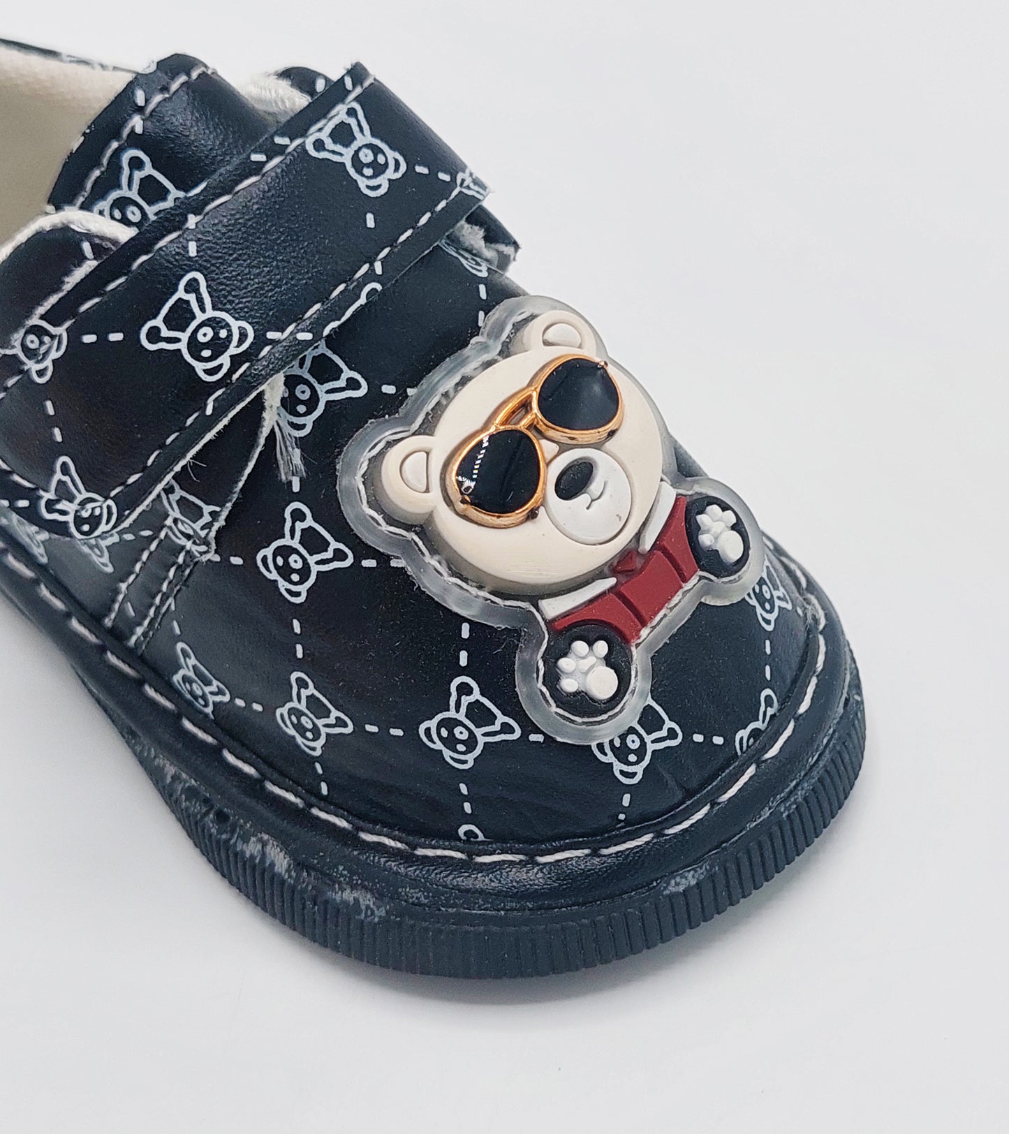 Voice in Sole Infant's Cute Design Bear Printed Soft Shoes - K108