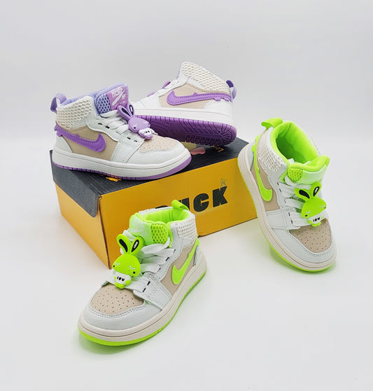 Kids Premium Quality Sneakers with Detachable Toy - A535