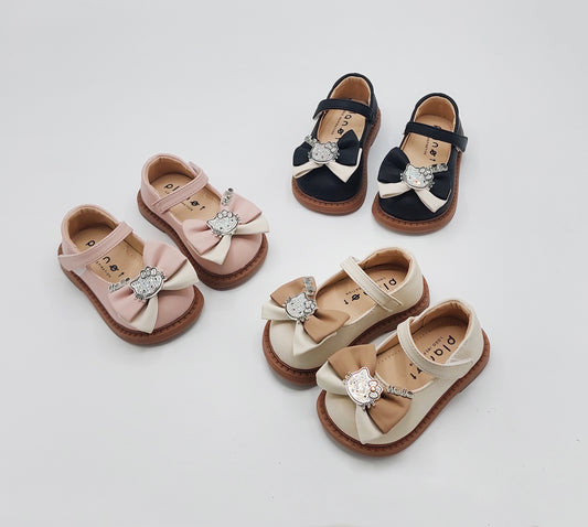Beautiful Design Kitty Bow Pumps for Kids Girls - MAS61
