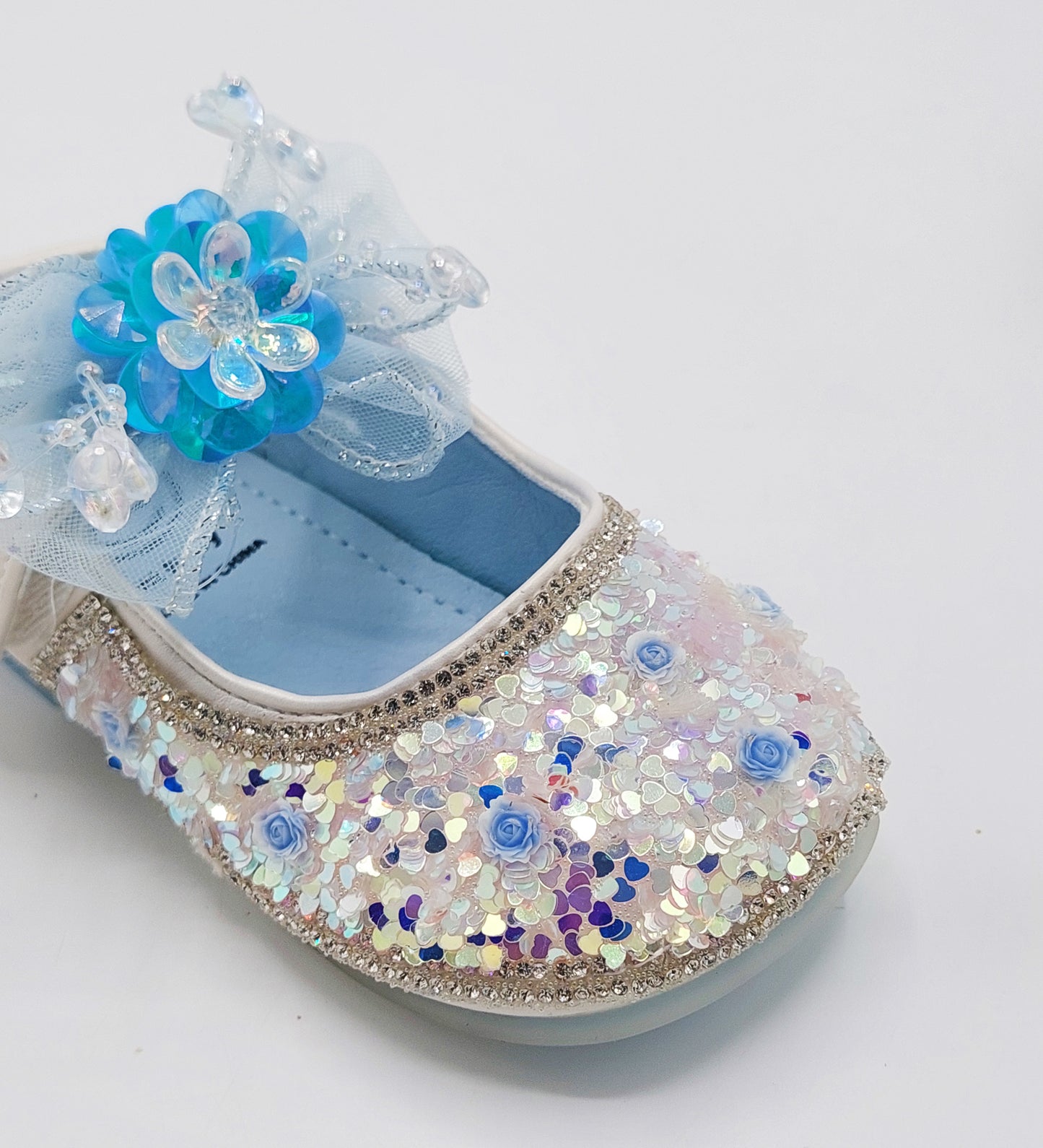 Beautiful Design Fancy Wedding Pumps for Kids Girls - JK113
