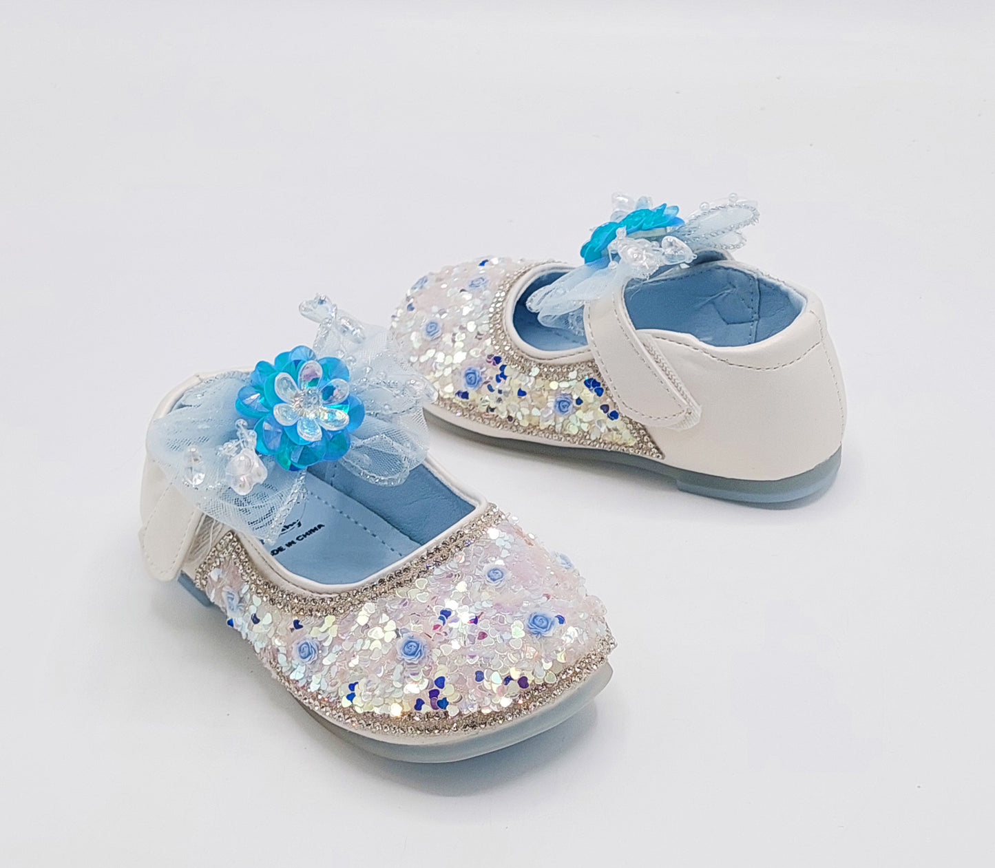 Beautiful Design Fancy Wedding Pumps for Kids Girls - JK113