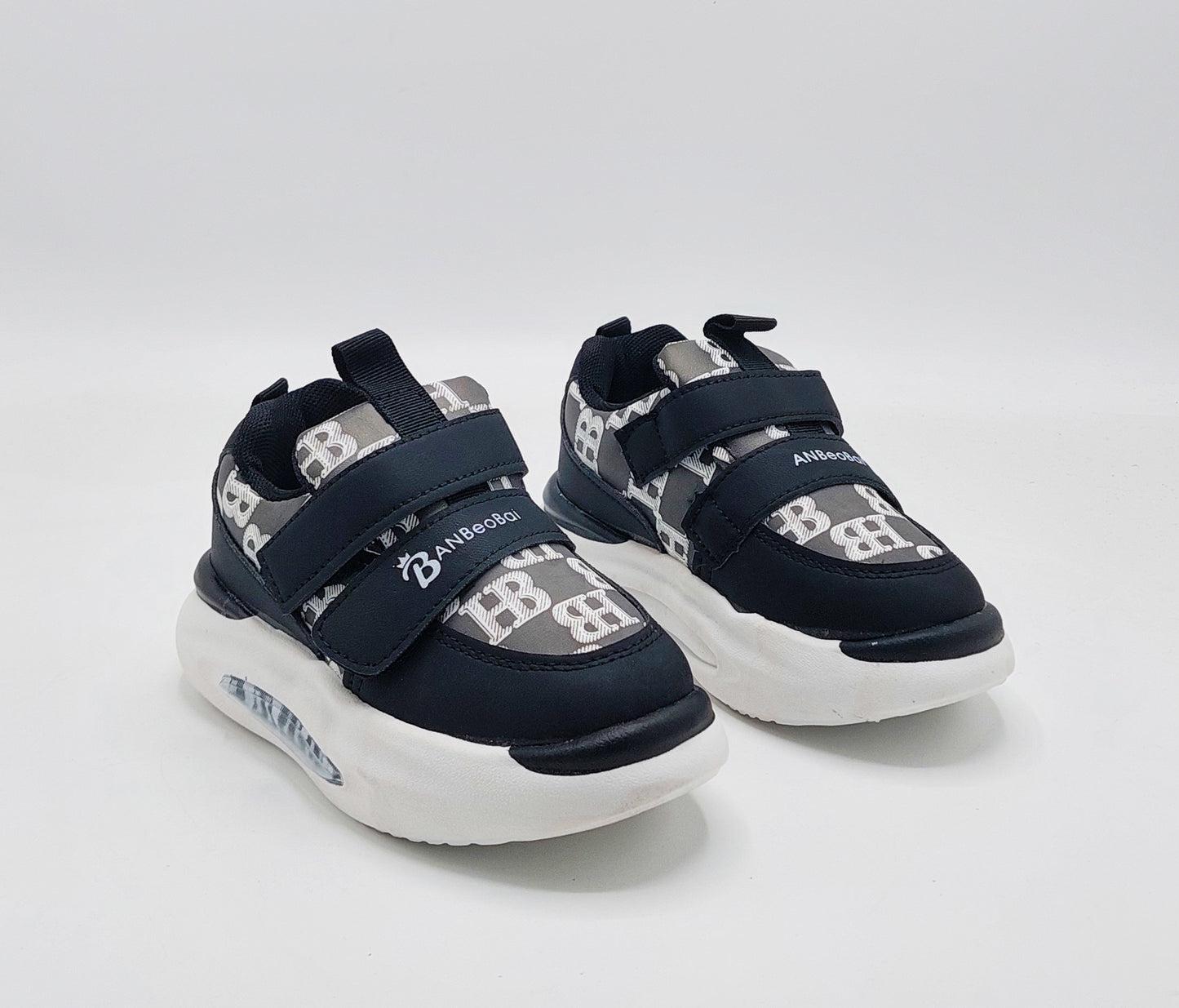 Trendy Look Comfortable Sneaker's For Kid's Boy's And Girl's - BMW0330 (Black)