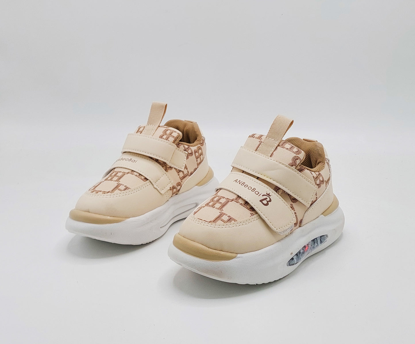 Trendy Look Comfortable Sneaker's For Kid's Boy's And Girl's - BMW0330 (Beige)