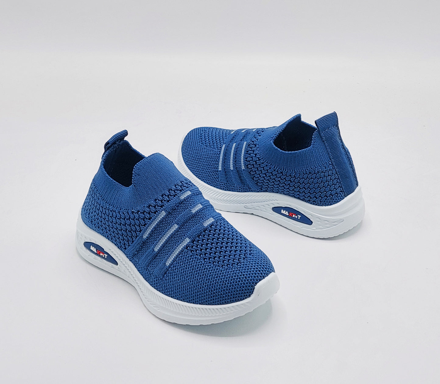 Easy To Wear Soft Comfortable Skechers for Kids - FMX06 (Blue)