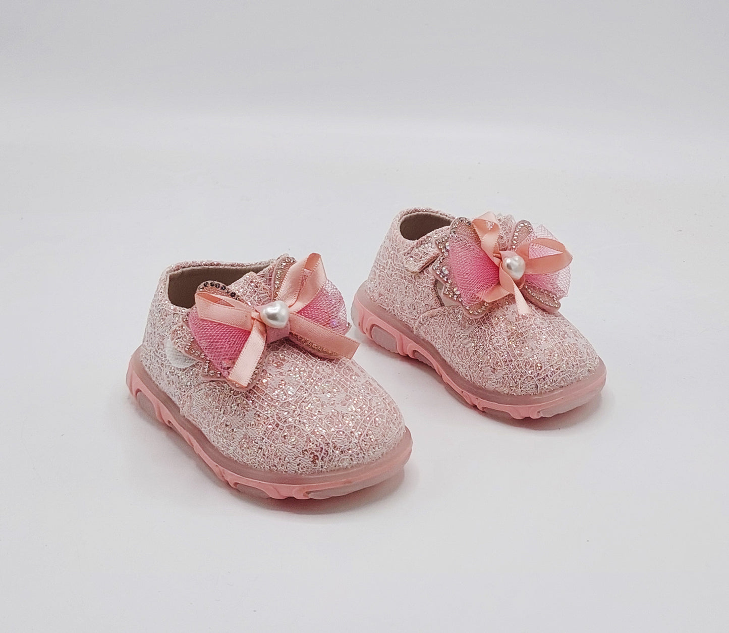 Lights in Sole Beautiful Design Pumps Shoes for Kids girls - 117