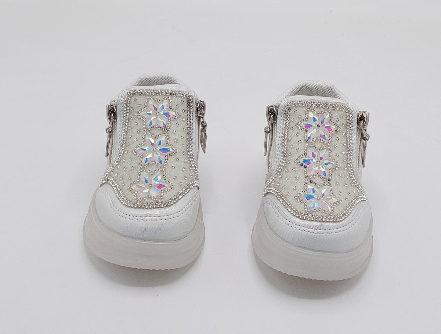 Kids Girls Beautiful Fancy Design Shoes with Lights in Sole - TK01