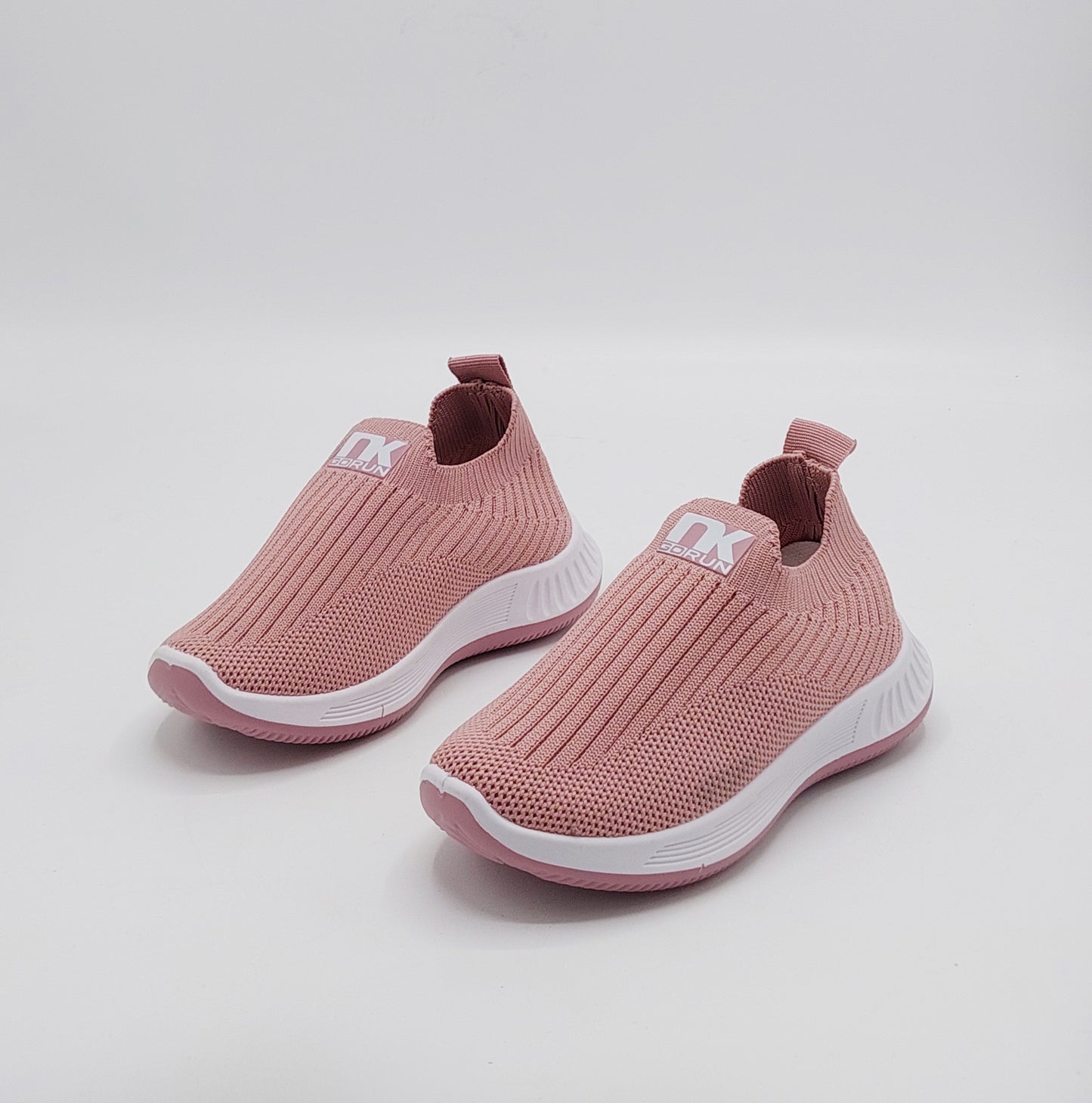 Easy to Wear Soft Comfortable Sketchers for Kids - 715 (Pink)