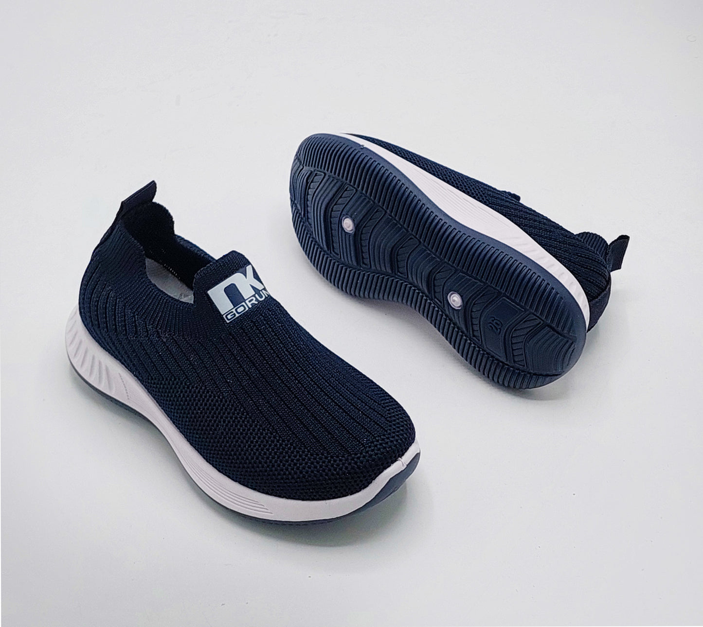 Easy to Wear Soft Comfortable Sketchers for Kids - 715 (Blue)