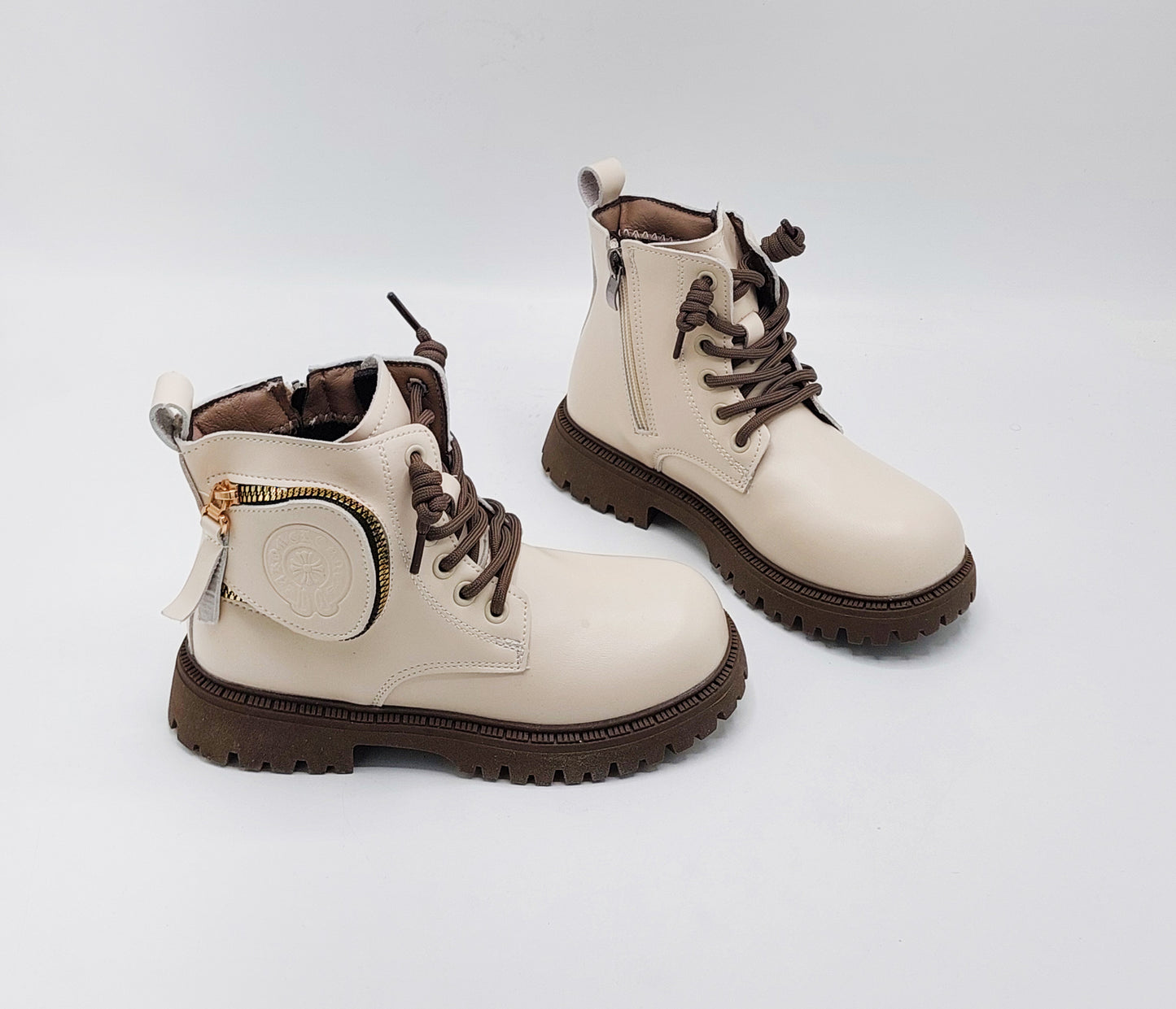 Premium Quality Stylish Long Boot for Kids - 2386 (BEIGE)