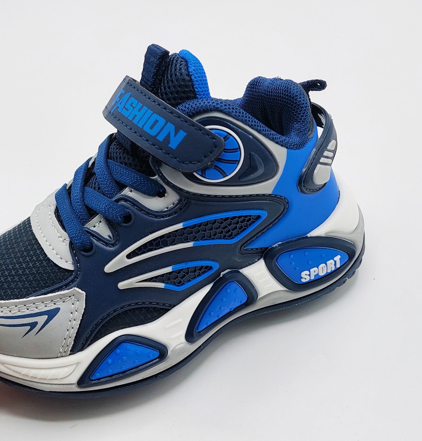 Premium Quality Trendy Look Sneakers for Kids - SB05 (Blue)