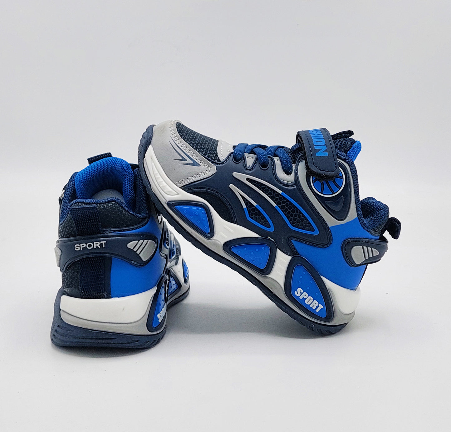 Premium Quality Trendy Look Sneakers for Kids - SB05 (Blue)