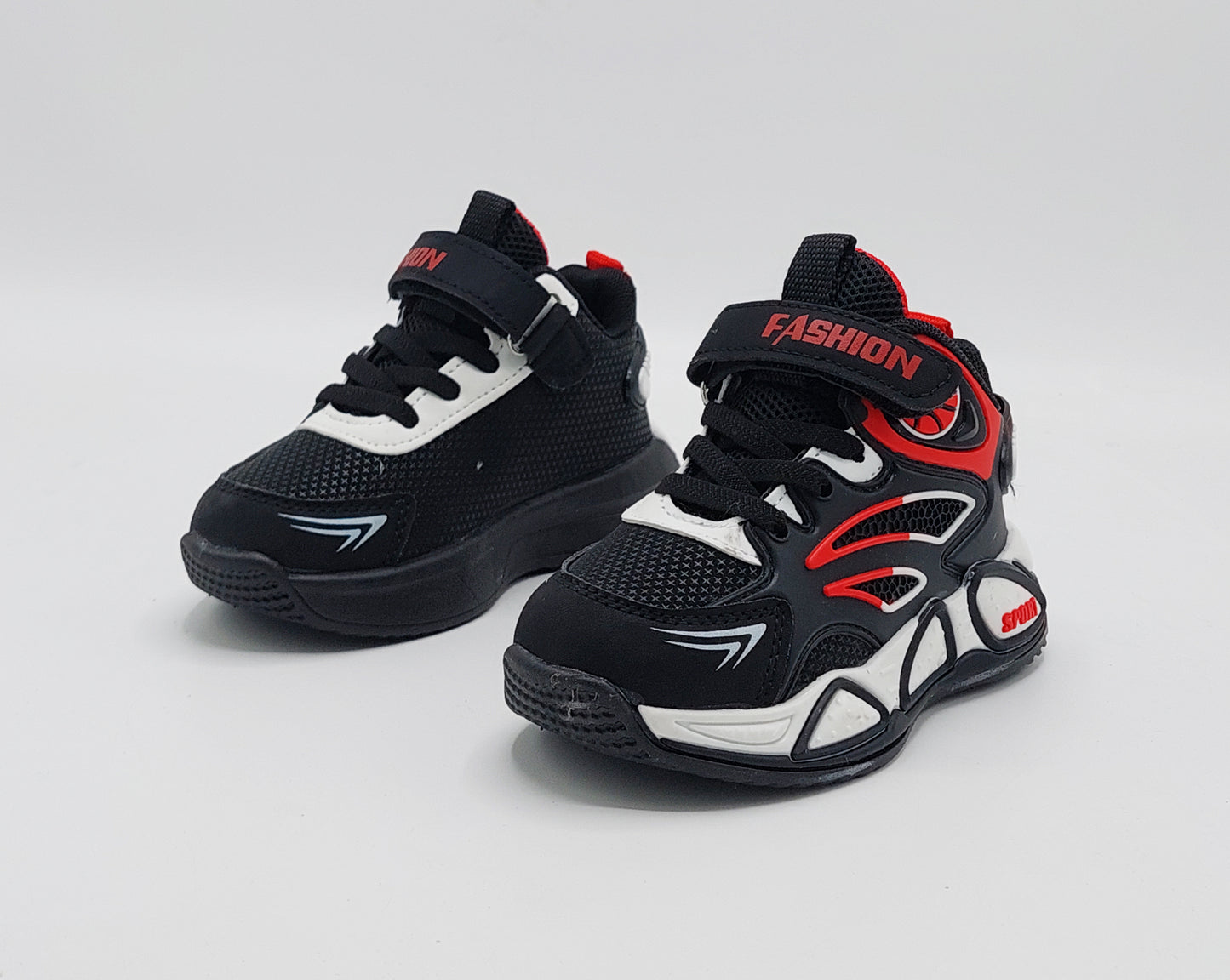 Premium Quality Trendy Look Sneakers for Kids - SB05 (Black)