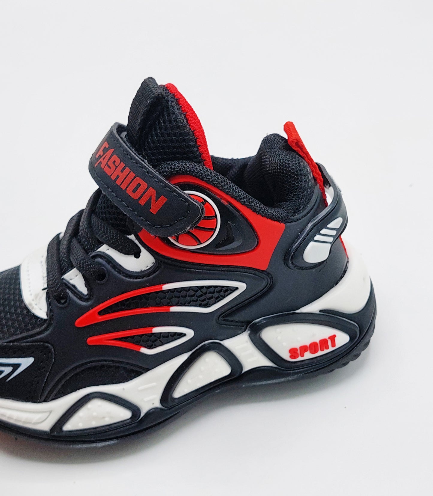 Premium Quality Trendy Look Sneakers for Kids - SB05 (Black)