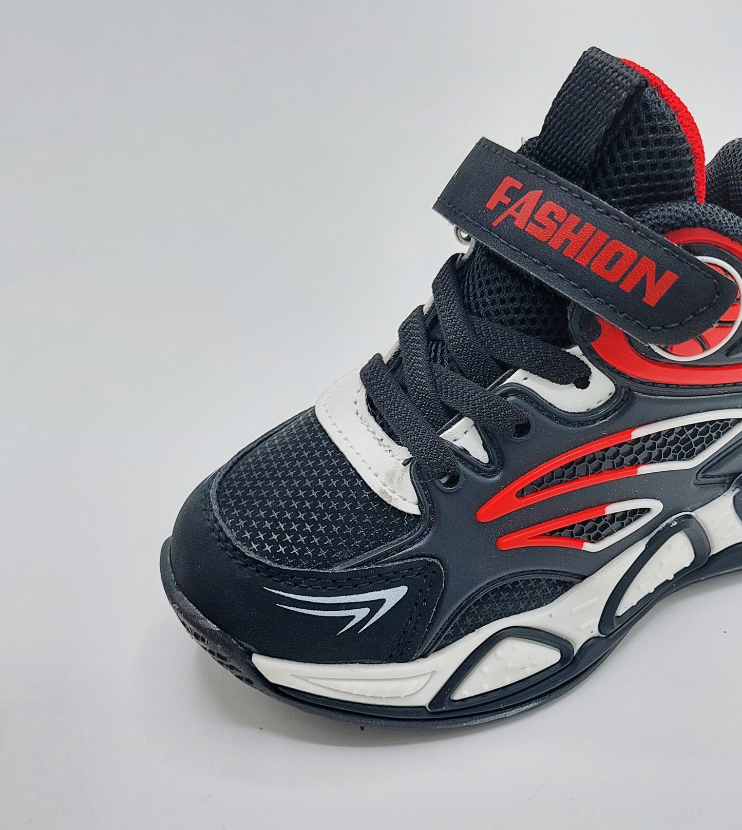 Premium Quality Trendy Look Sneakers for Kids - SB05 (Black)