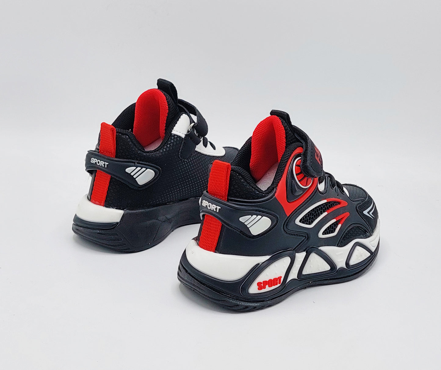 Premium Quality Trendy Look Sneakers for Kids - SB05 (Black)