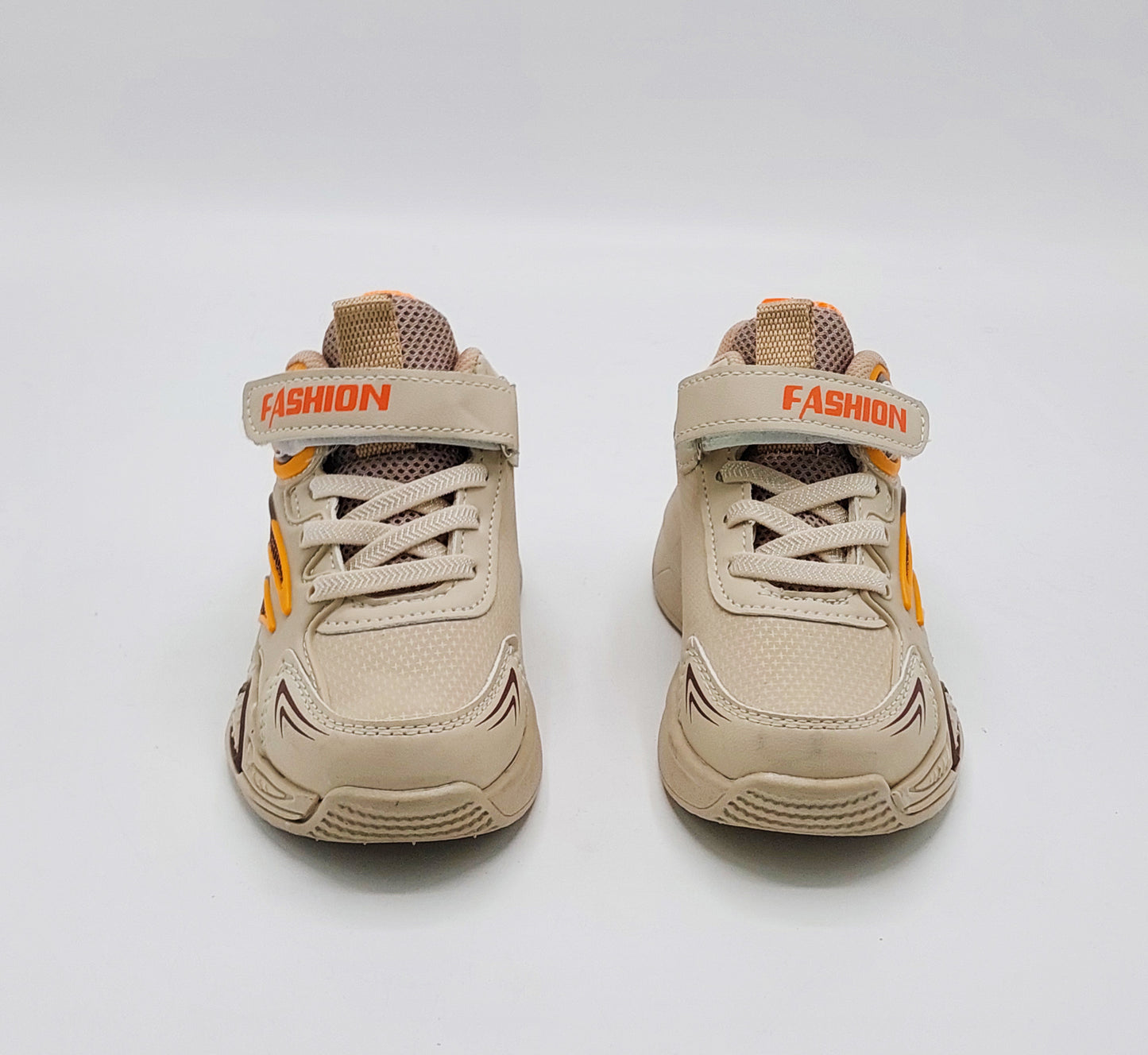 Premium Quality Trendy Look Sneakers for Kids - SB05 (Brown)