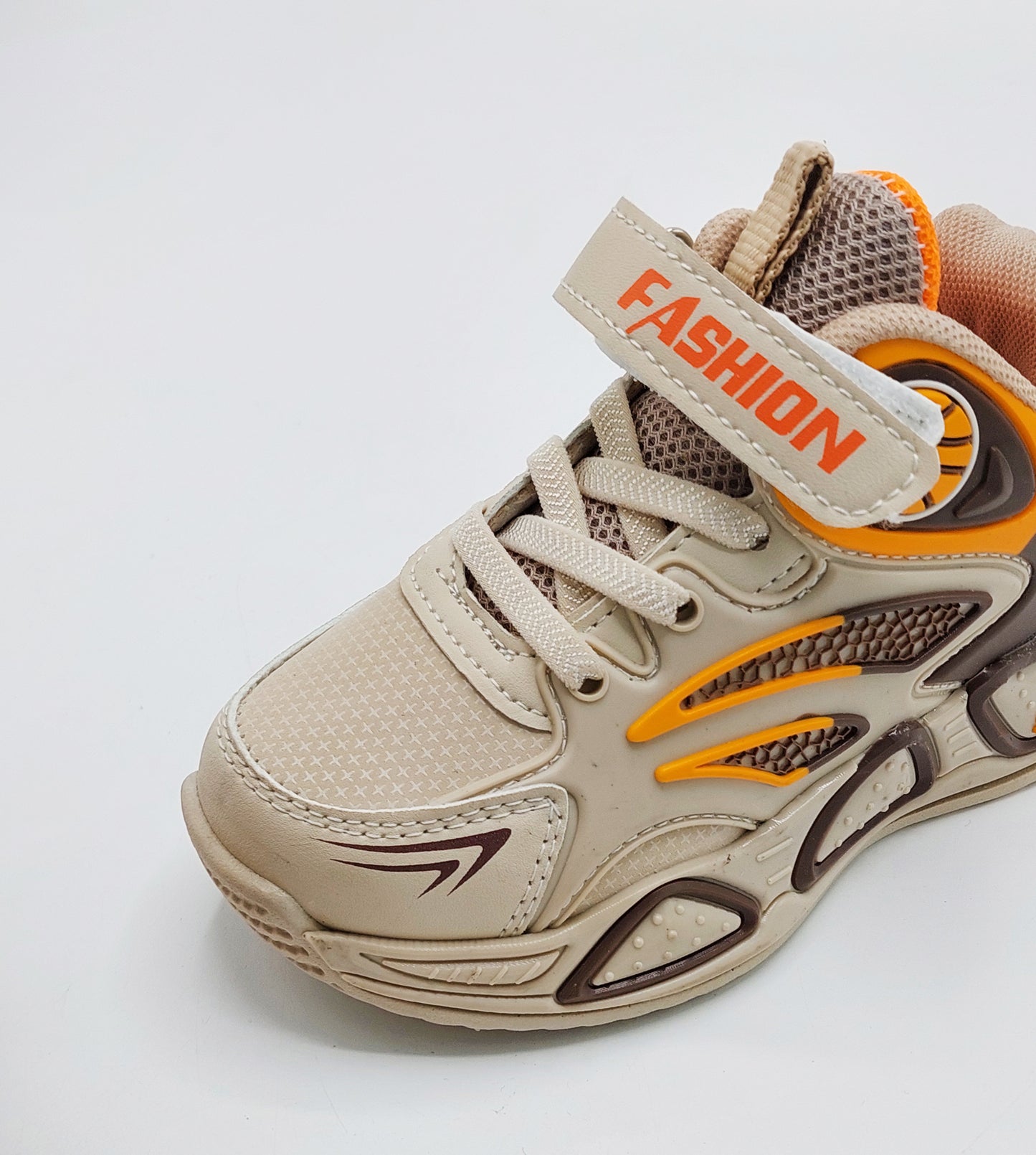 Premium Quality Trendy Look Sneakers for Kids - SB05 (Brown)