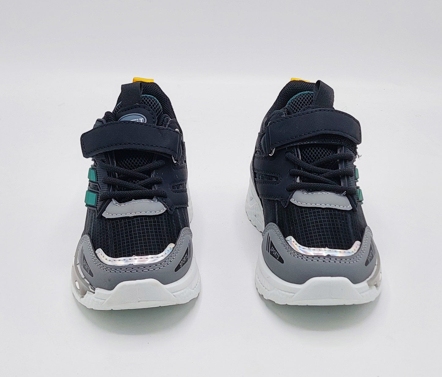 Premium Quality Trendy Look Sneakers for Kids - BFT32 (Black)