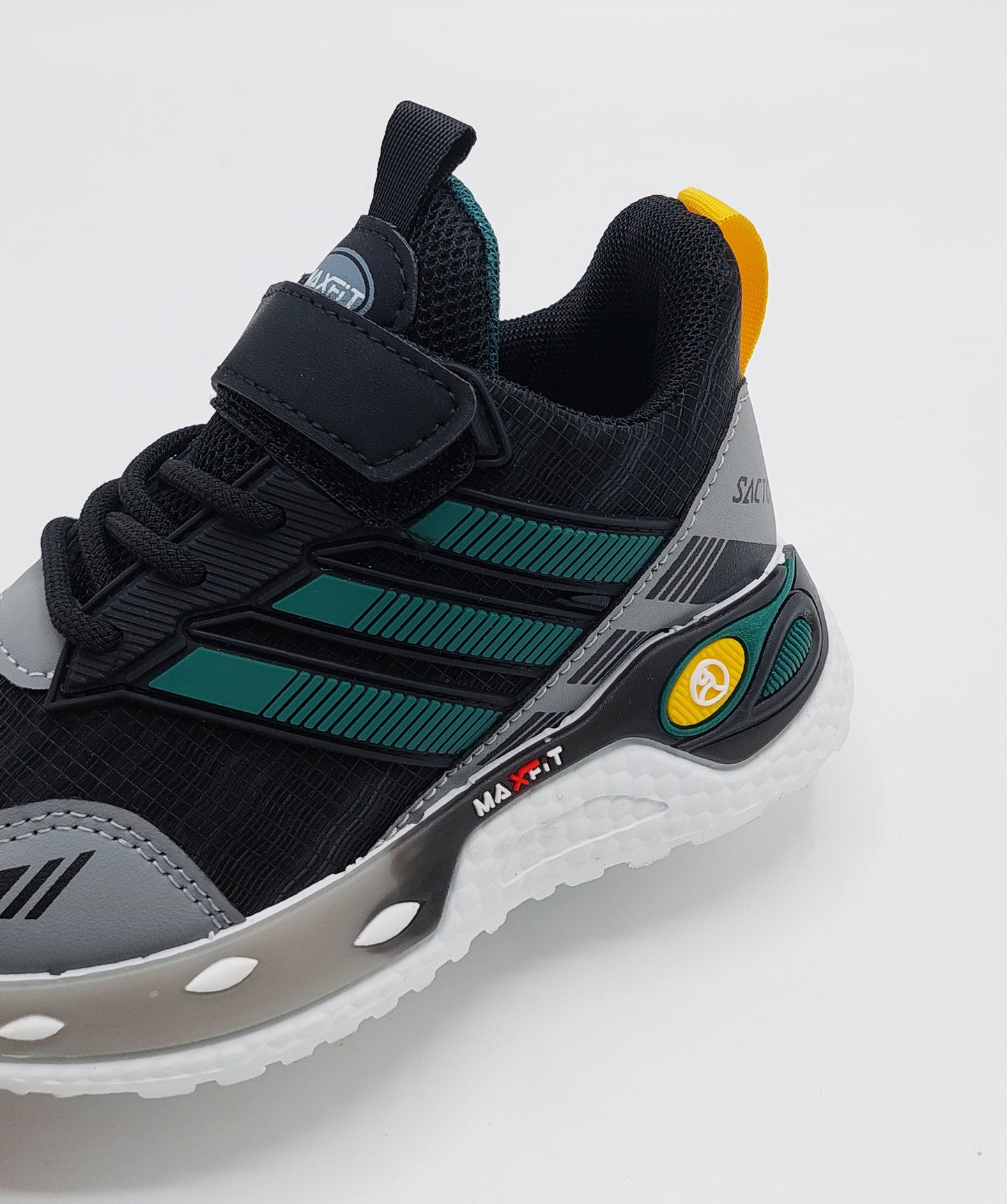 Premium Quality Trendy Look Sneakers for Kids - BFT32 (Black)