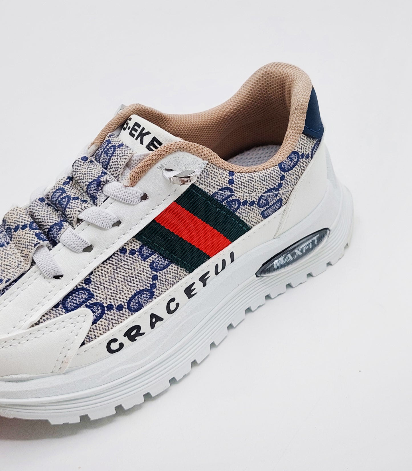 Premium Quality Trendy Look Sneakers for Kids - MFT06 (White)