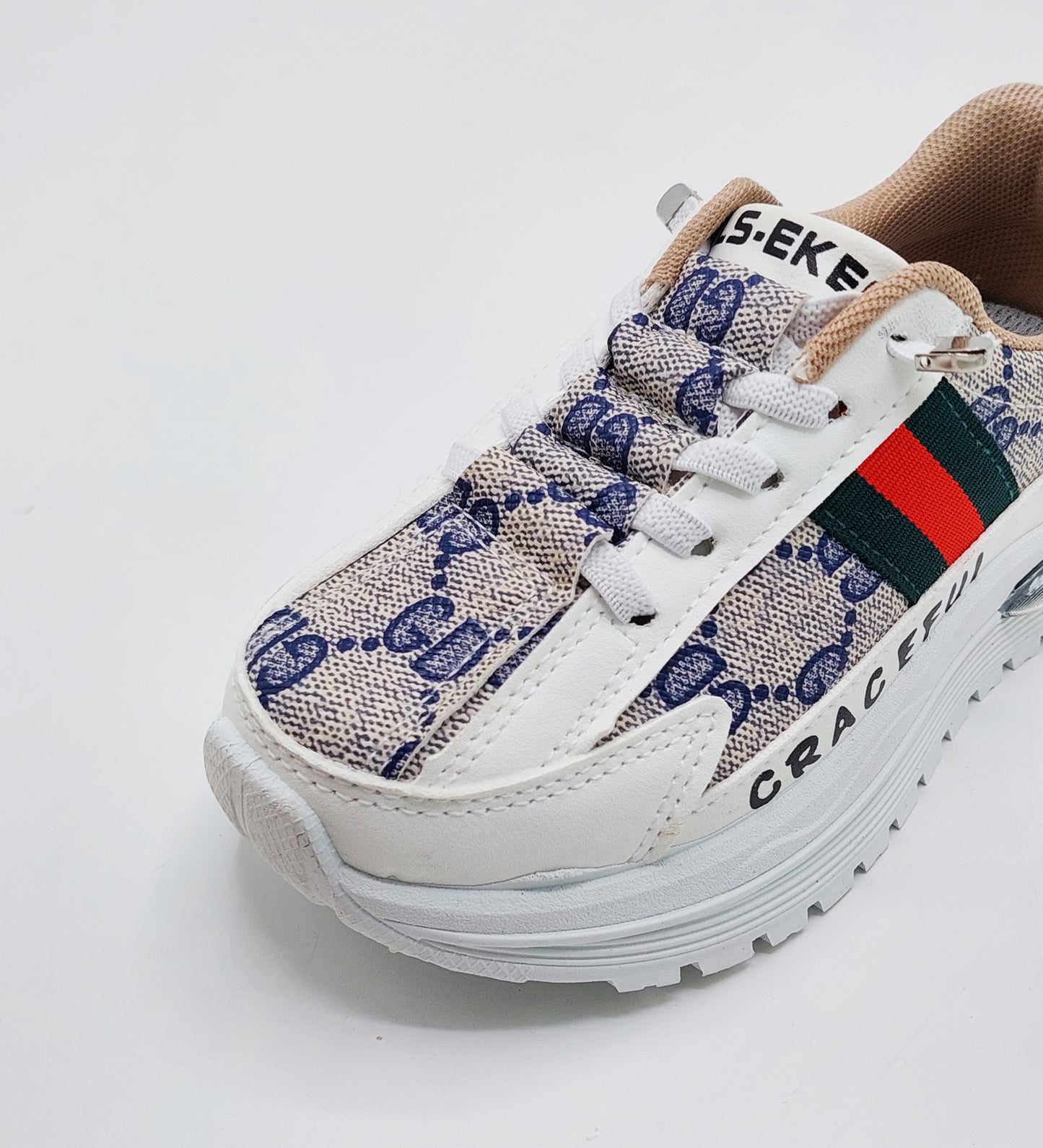 Premium Quality Trendy Look Sneakers for Kids - MFT06 (White)