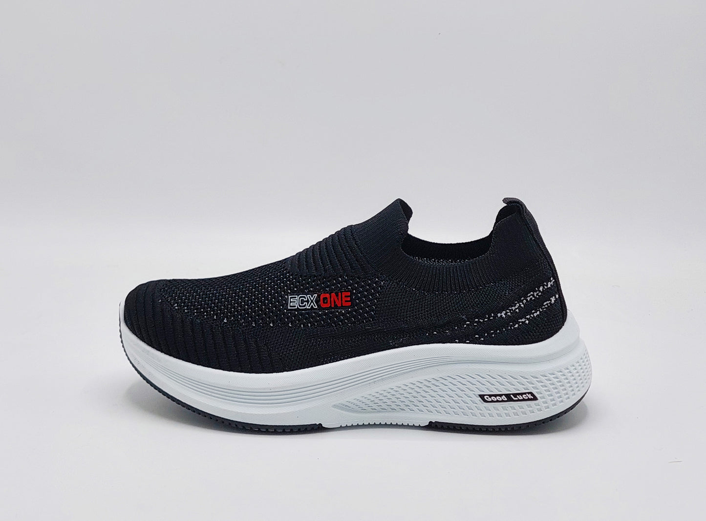 Premium Quality Soft Comfortable Sketchers Shoes for Men & Women - B196 (Black)