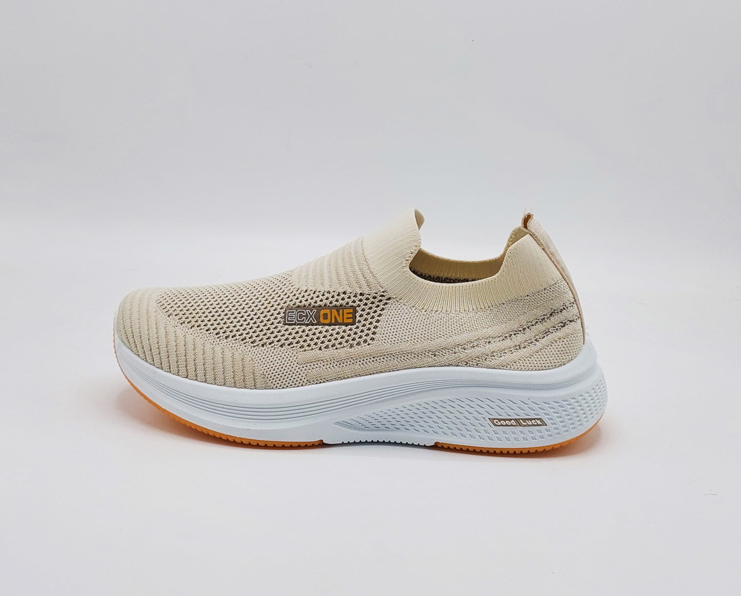 Premium Quality Soft Comfortable Sketchers Shoes for Men & Women - B196 (Beige)