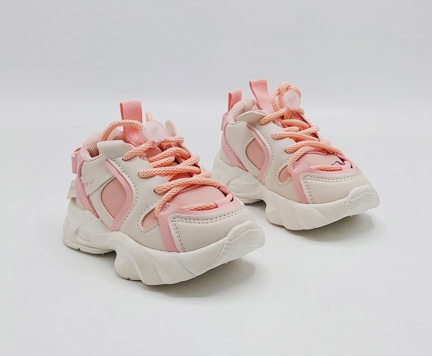 Infant's Soft Sole Trendy Look Sneakers Shoes for Kids - 003 (Pink)