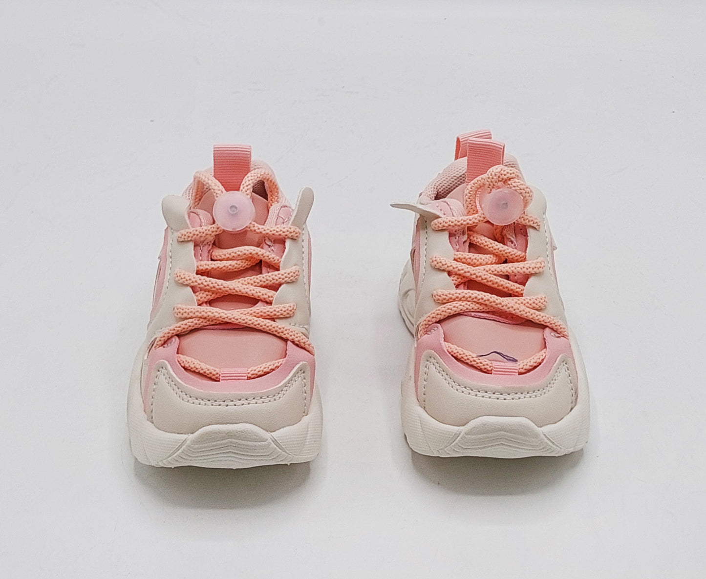 Infant's Soft Sole Trendy Look Sneakers Shoes for Kids - 003 (Pink)