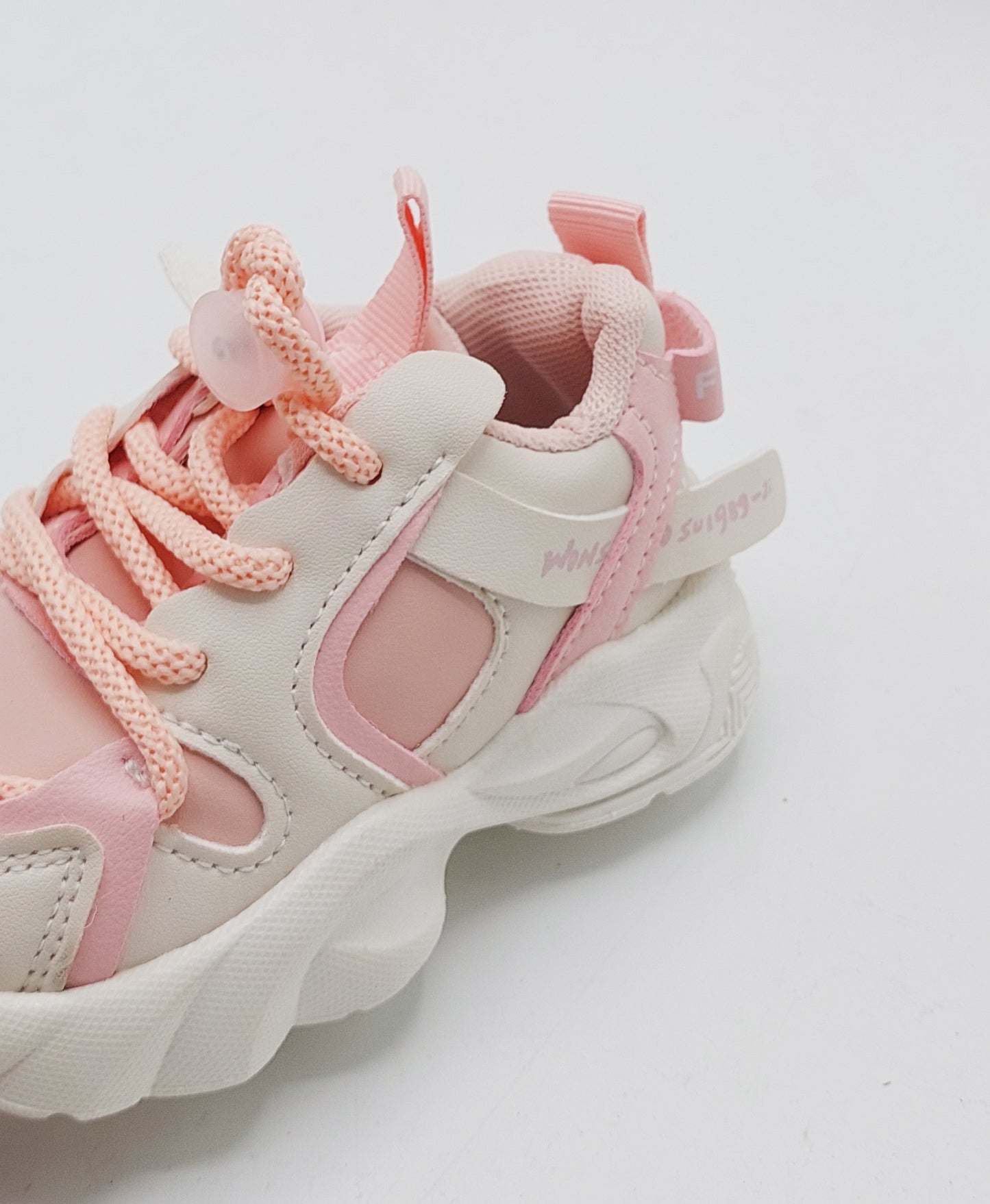 Infant's Soft Sole Trendy Look Sneakers Shoes for Kids - 003 (Pink)