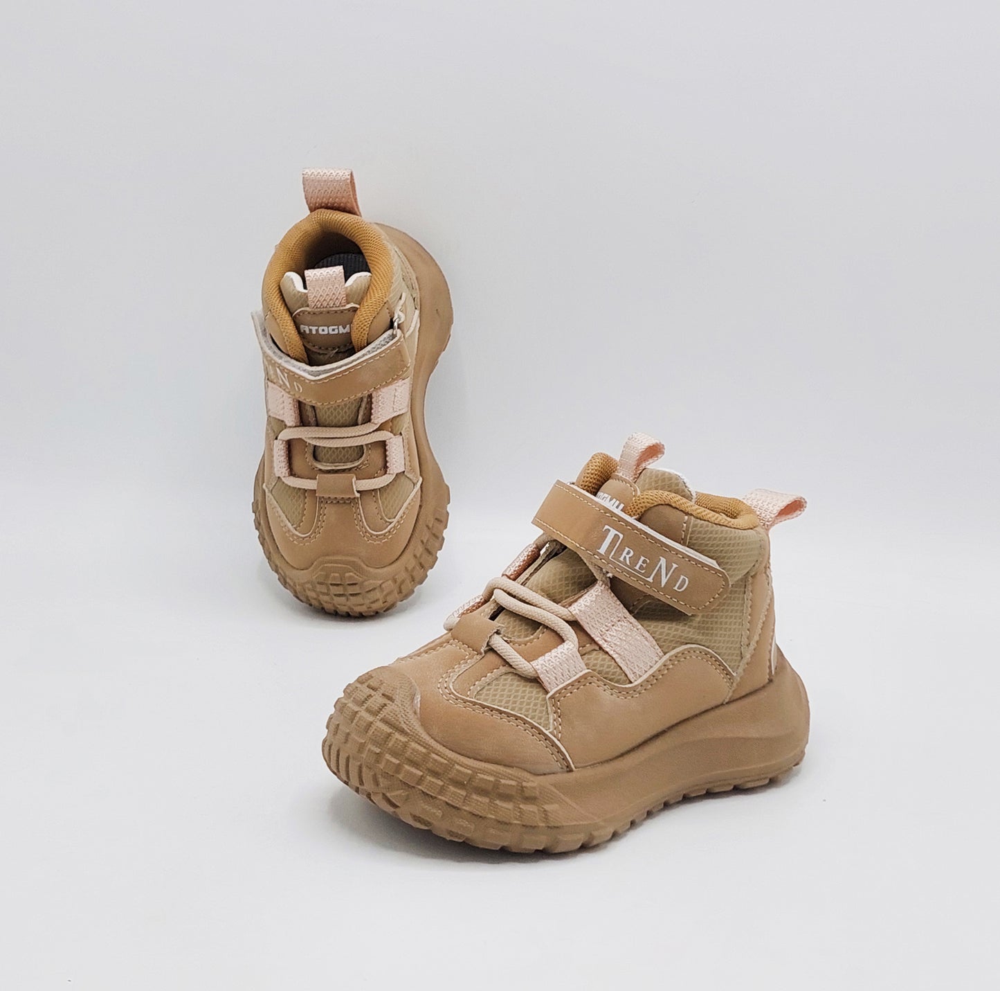 Premium Quality Shoes Trendy Stylish Long Shoes for Kids-503(Beiege)